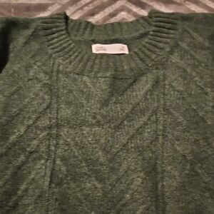 Croft & Barrow Forest Green Sweater